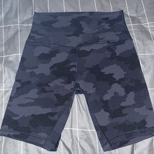 Lululemon shorts - 8 inch inseam, black/grey camo